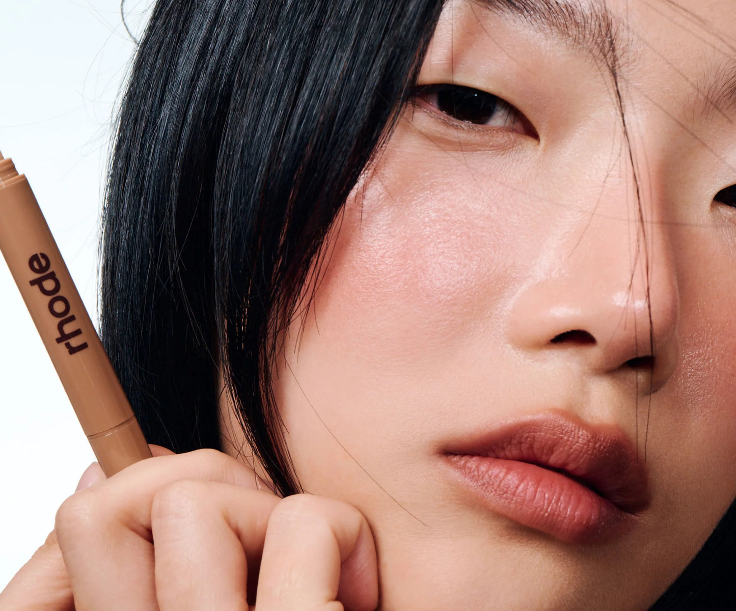 rhode lip shape "lunge"